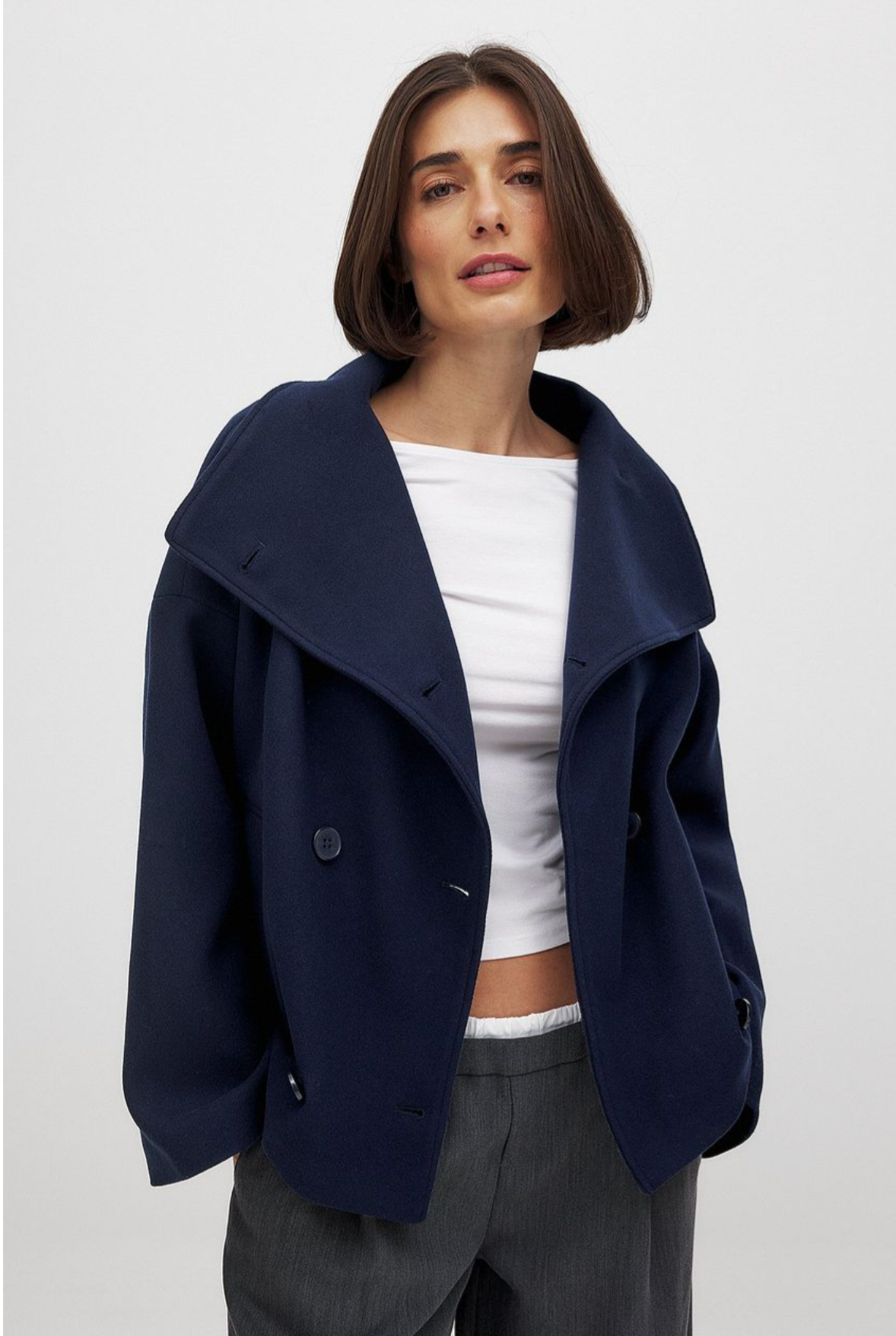 Noire trenchcoat - Grå