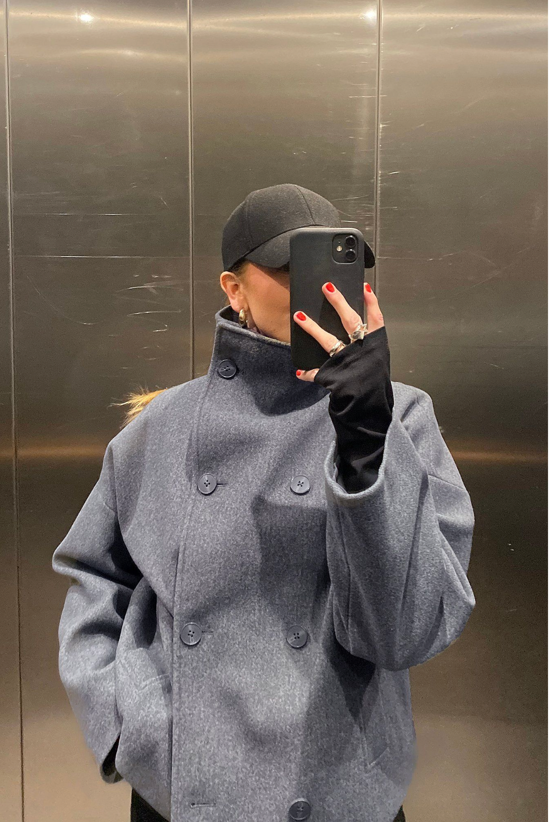 Noire trenchcoat - Grå